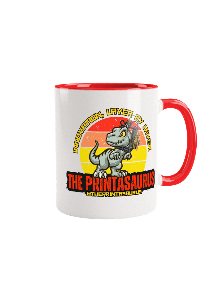 Retro Logo Mug – Innovation, Layer by Layer product image (2)