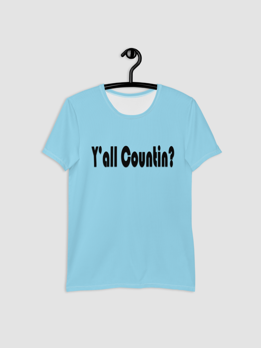 [Joshua Crawford] All-Over Print Athletic T-Shirt Sublicolor 103 ( Blue ) product image (5)