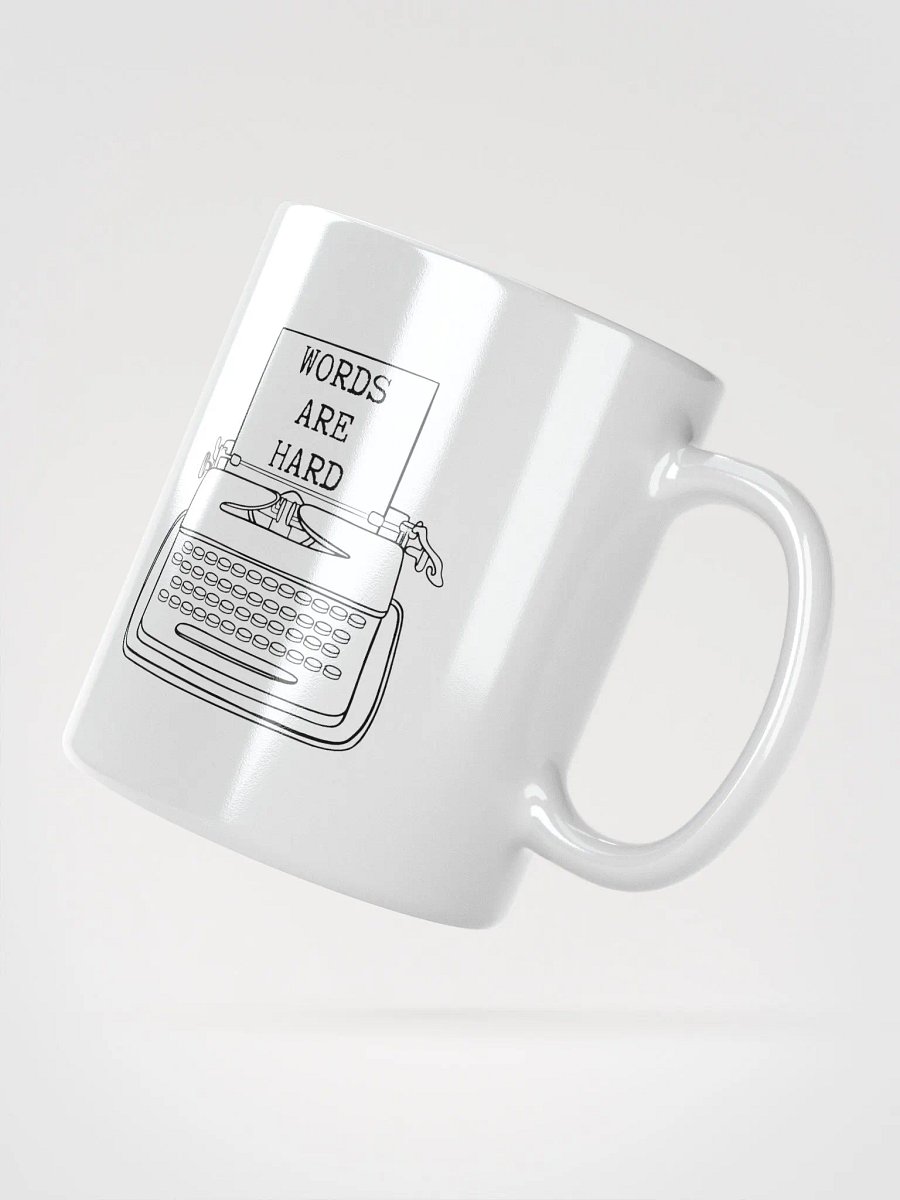 WORDS ARE HARD Mug product image (5)