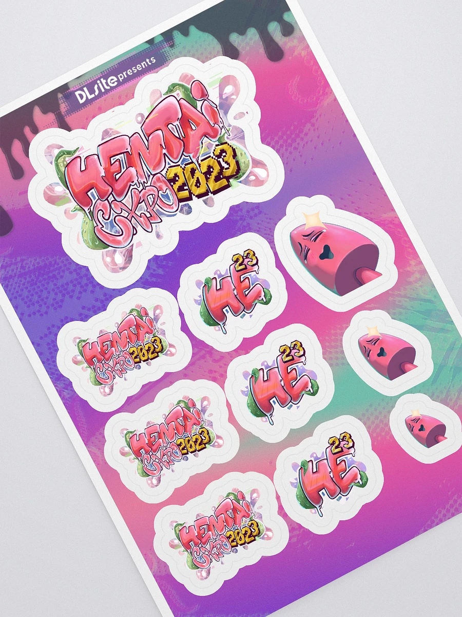 Hentai-Expo 2023 Sticker Sheet product image (1)