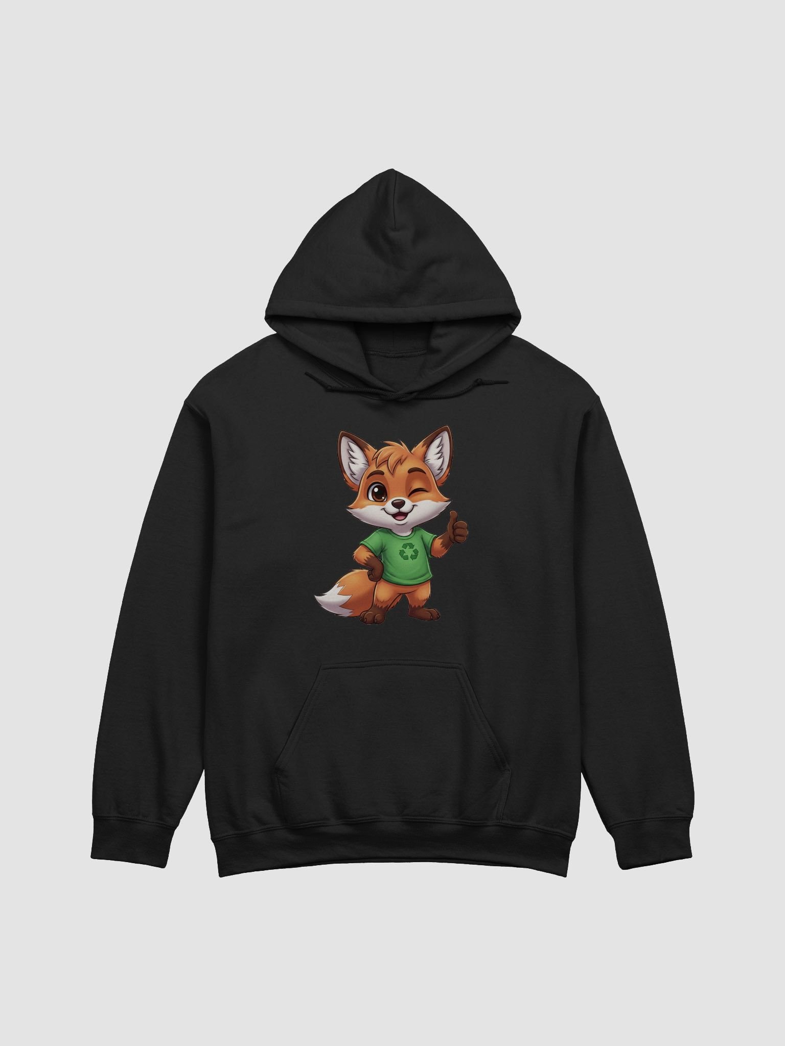 Recycling Fox Thumbs-Up Hoodie product image (2)