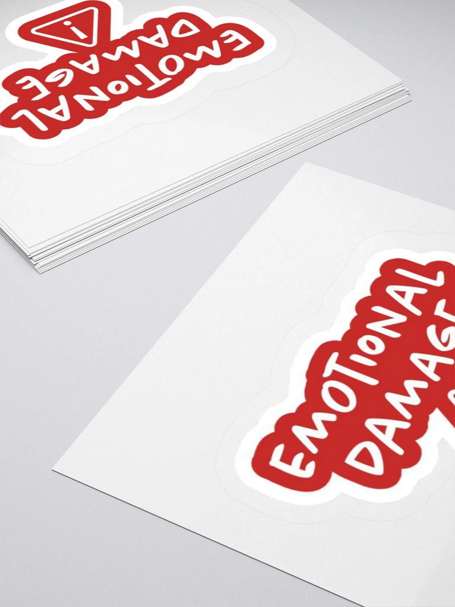 Emotional Damage Warning Stickers product image (11)