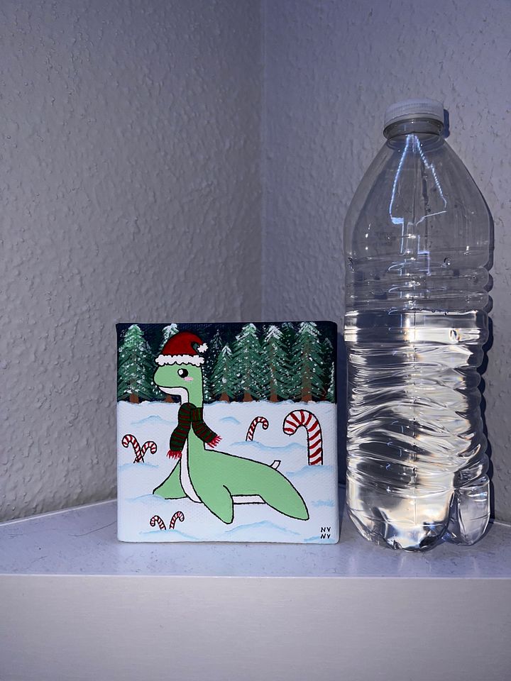 Winter Nessie Painting product image (2)