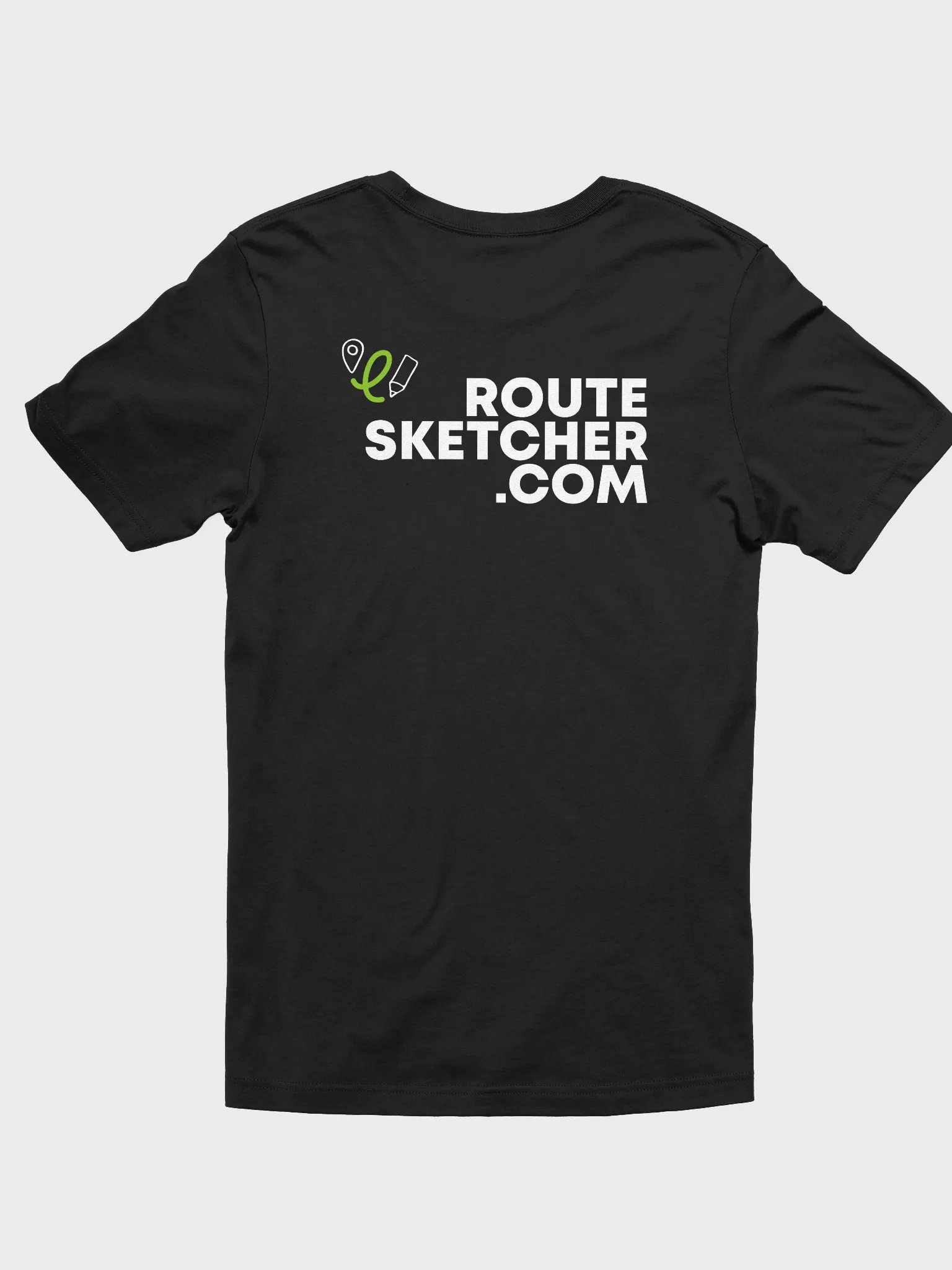 RouteSketcher supersoft t-shirt product image (2)