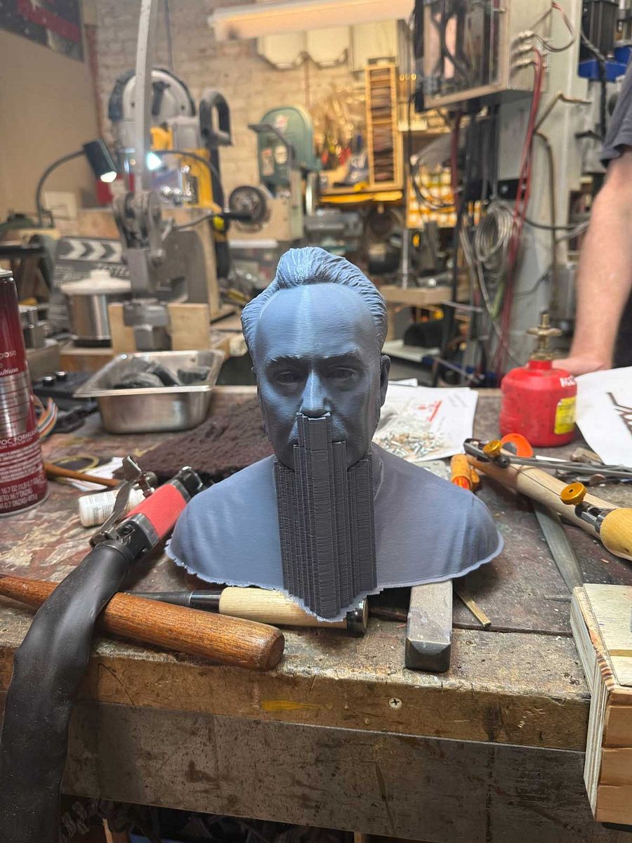Adam Savage 3D Printed Bust (24002) product image (2)