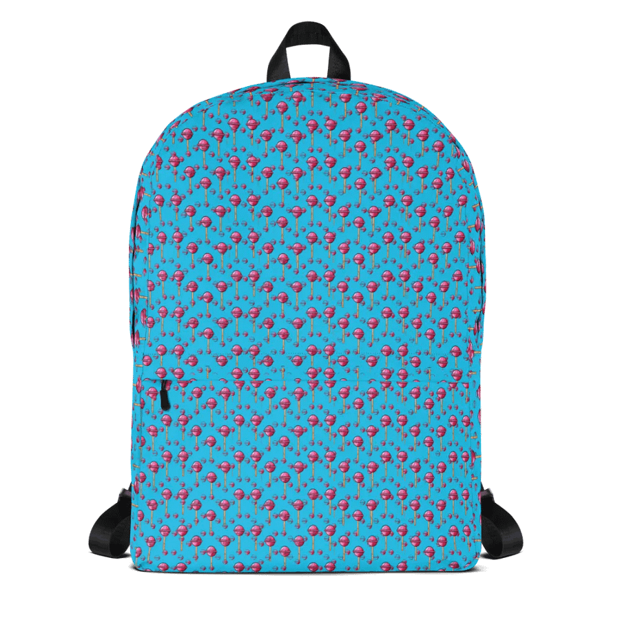 pink lollipp All-Over Backpack or fun youngsters girls and teens product image (1)