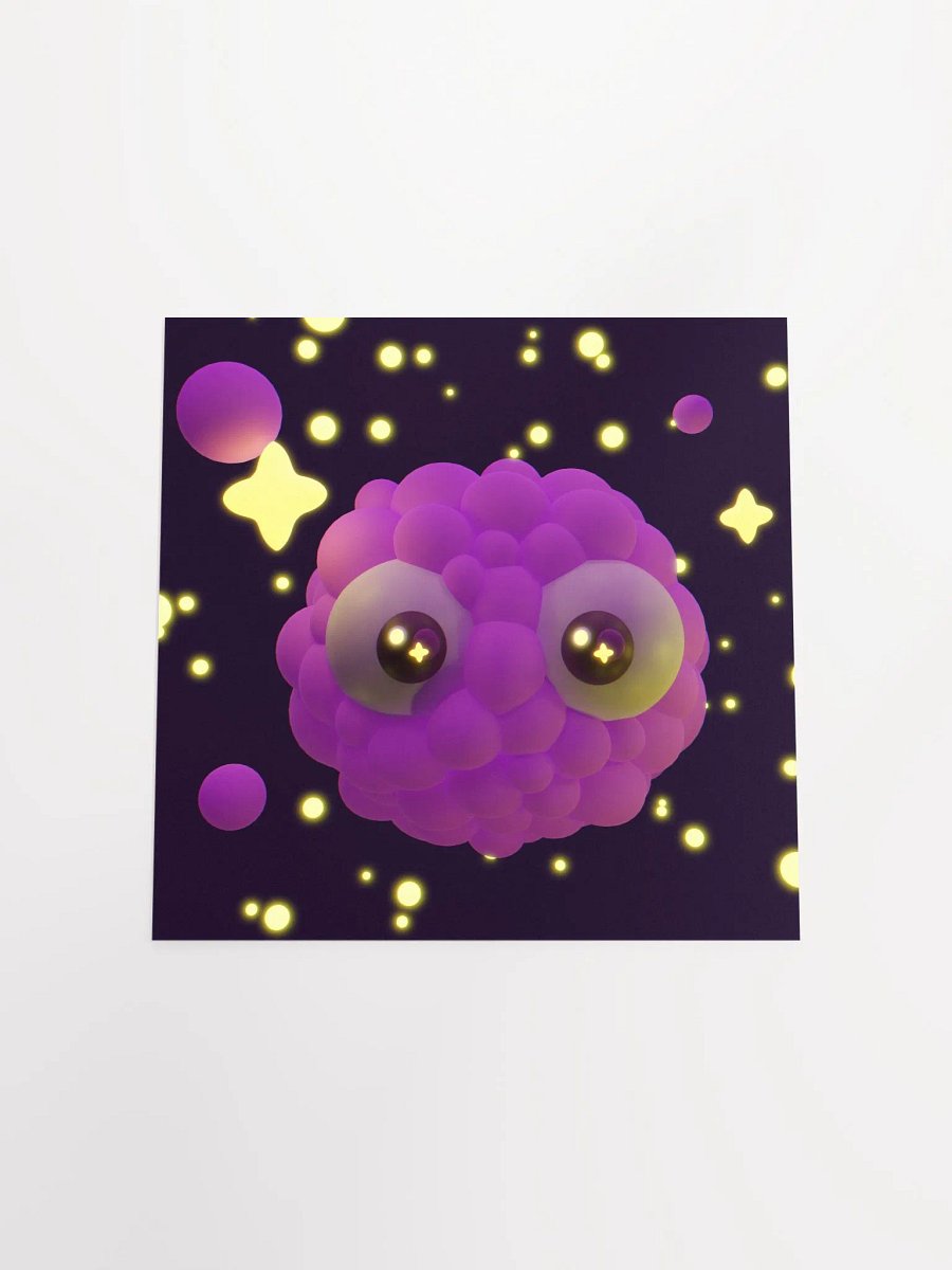 Particle 3D Render Print product image (5)