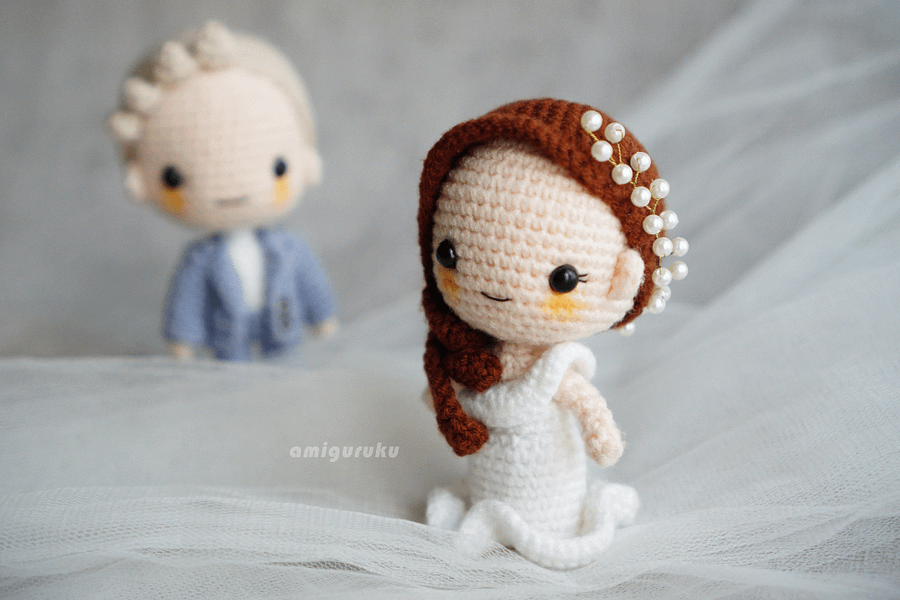 Wedding Couple Elena and Edward - PDF Pattern product image (4)