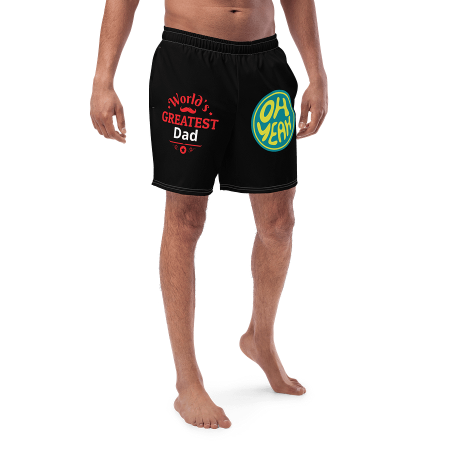Midnight Waves All-Over Print Swim Trunks product image (1)