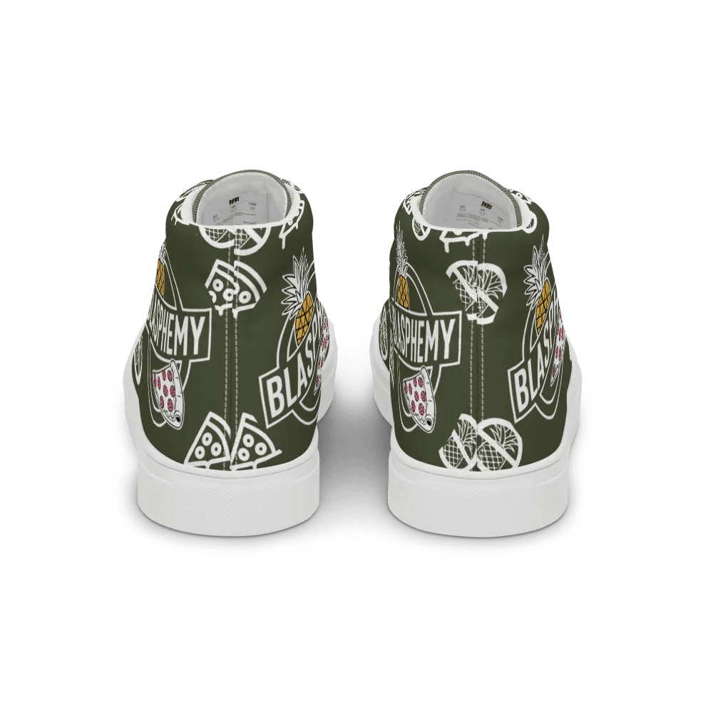 Blasphemy High Top Olive/White Male product image (4)