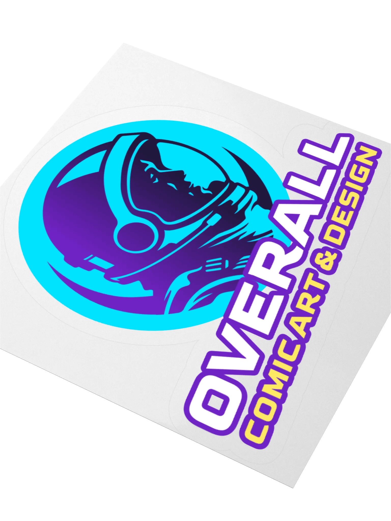 Overall Comic Art and Design Stickers product image (9)