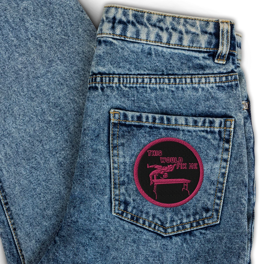 Fix Me Embroidered Patch product image (3)