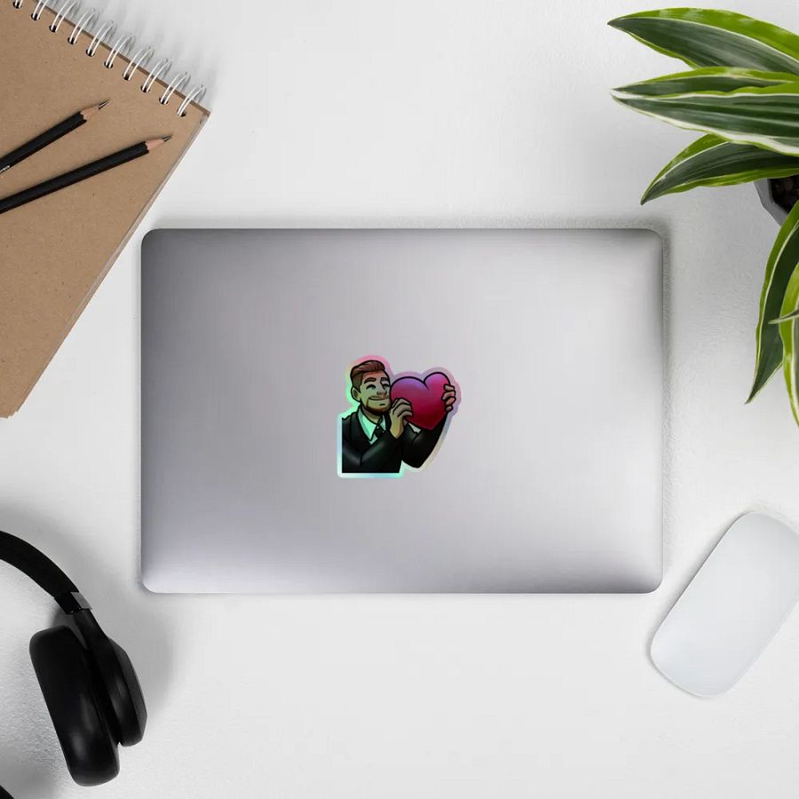 Heartfelt Holographic Love Sticker Set product image (11)