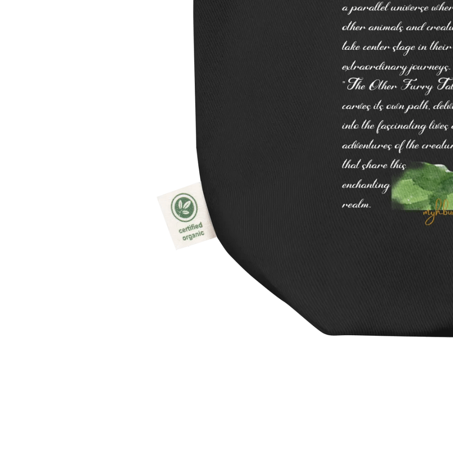 The Other Furry Tales Eco Tote Bag (Black) product image (4)