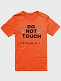 LIMITED EDITION- Do Not Touch CRPS Awareness 'Supersoft' Orange T-Shirt product image (1)