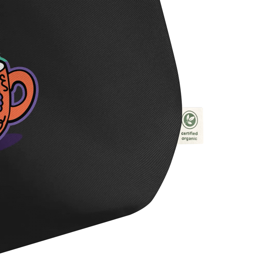 Sugar Skull Kitten Mug Organic Cotton Tote product image (4)