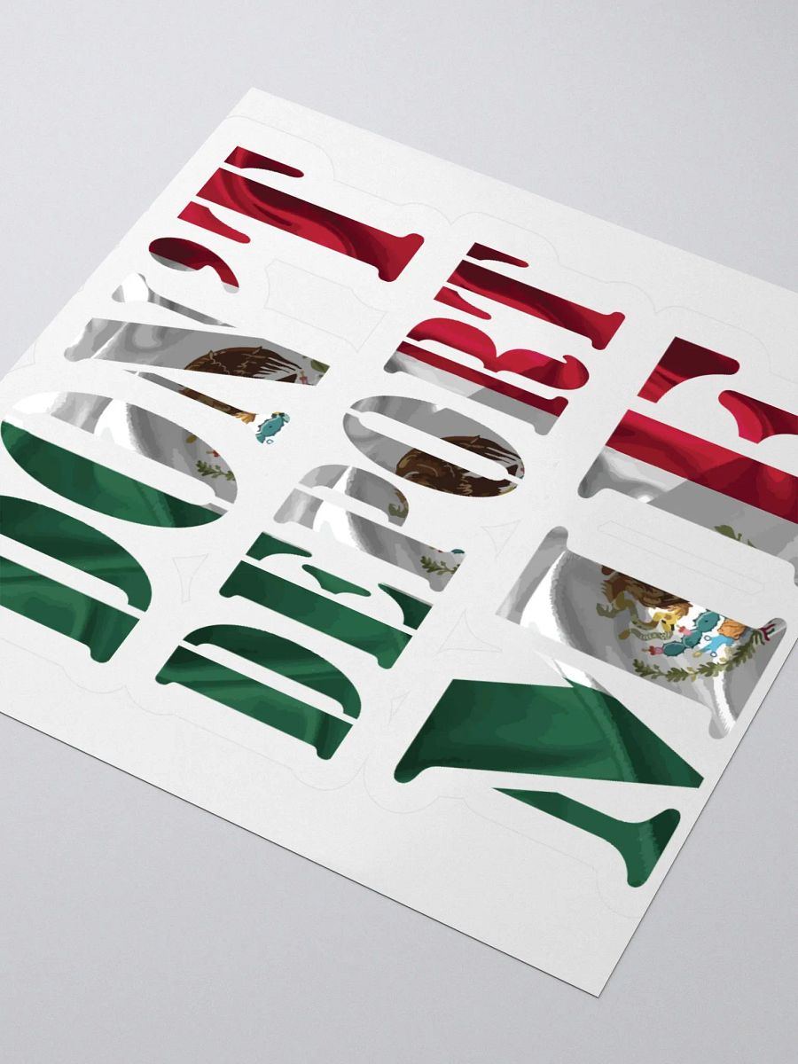 Don't Deport Me I'm American Funny Mexican Stickers product image (9)