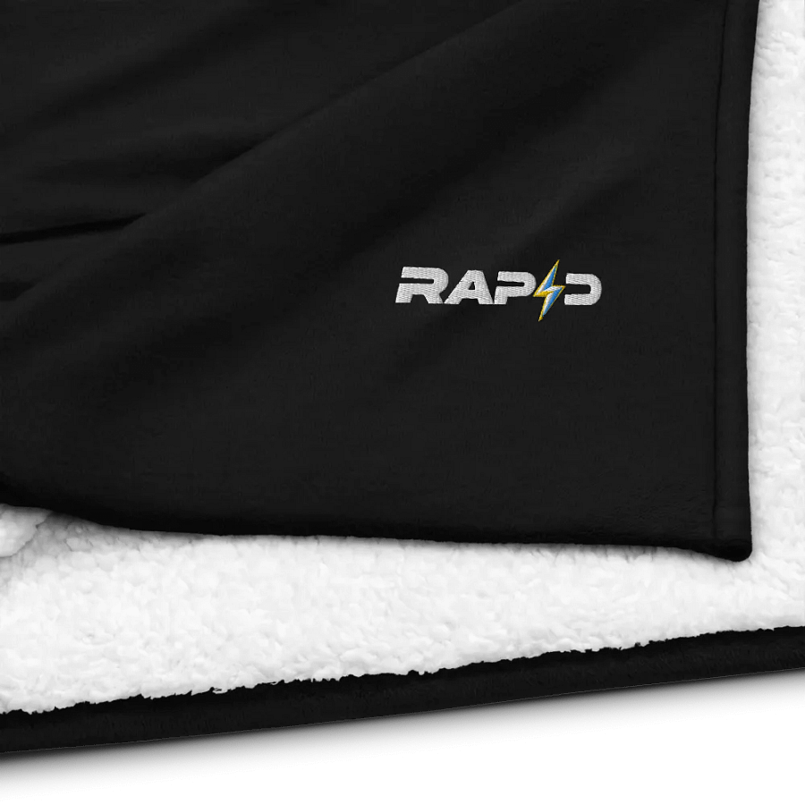 Rapid Embroidered Sherpa Blanket (Port Authority) product image (4)