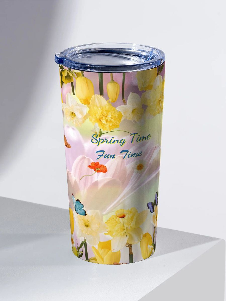 Spring Fling 20oz Stainless Steel Tumbler mothersday gift for moms daughters wife product image (2)