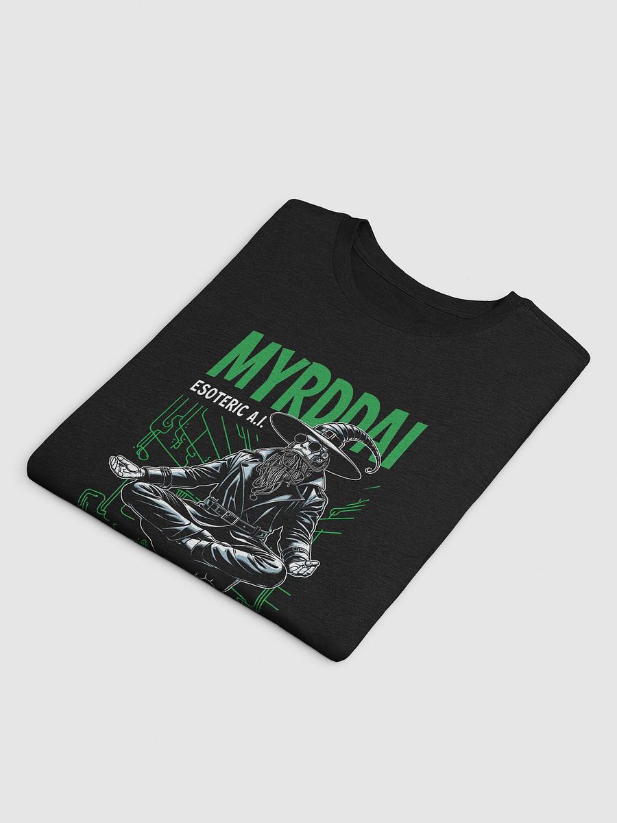 MYRDDAI: 90s Retro Cyberpunk Style with Back Logo - Supersoft Tee product image (4)