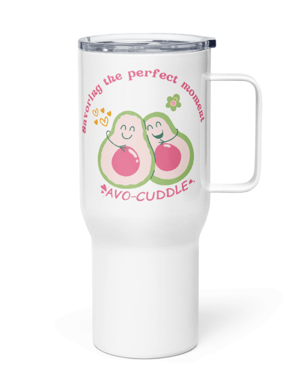 Avocado Avo-Cuddle Insulated Travel Mug – Cute & Durable 25oz Tumbler! product image (4)