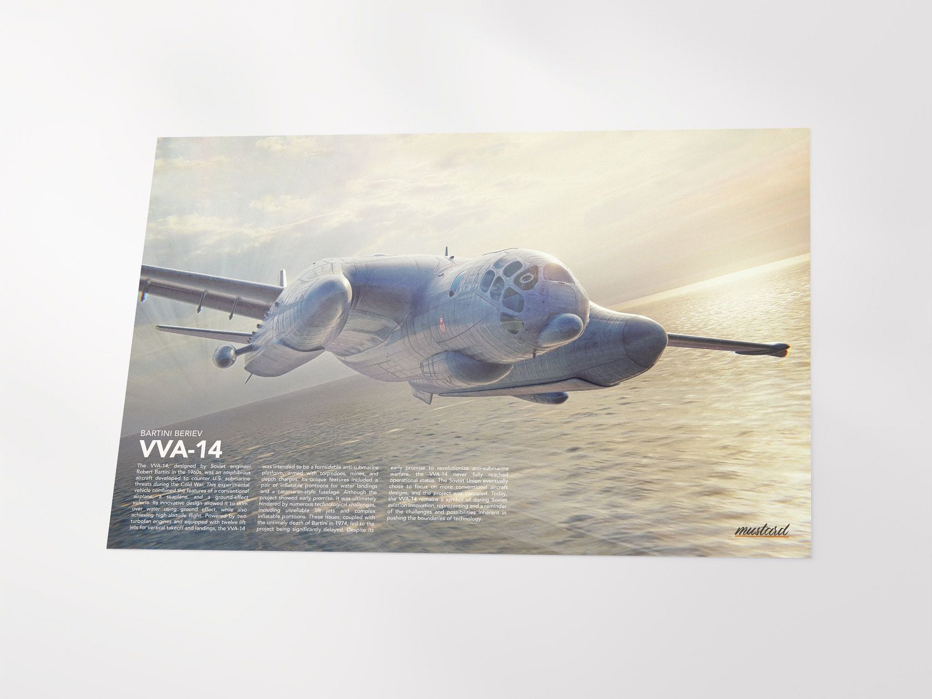 Bartini Beriev VVA-14 Poster product image (3)