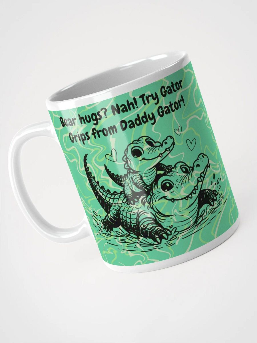 Daddy Gator Mug - Funny Father’s Day Gift, Coffee Cup for Dad, Alligator Dad Mug, Gift from Kids product image (3)