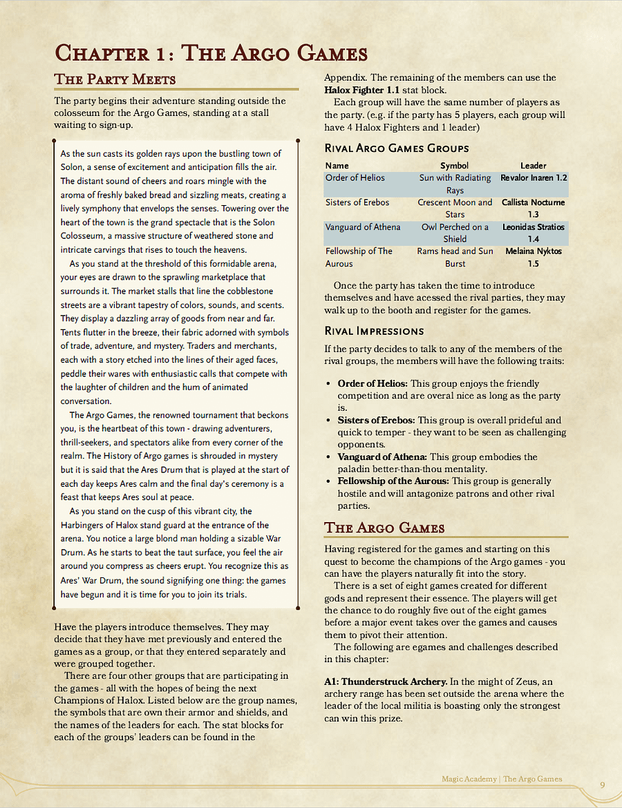 The Order of the Golden Fleece | 5e Module product image (4)