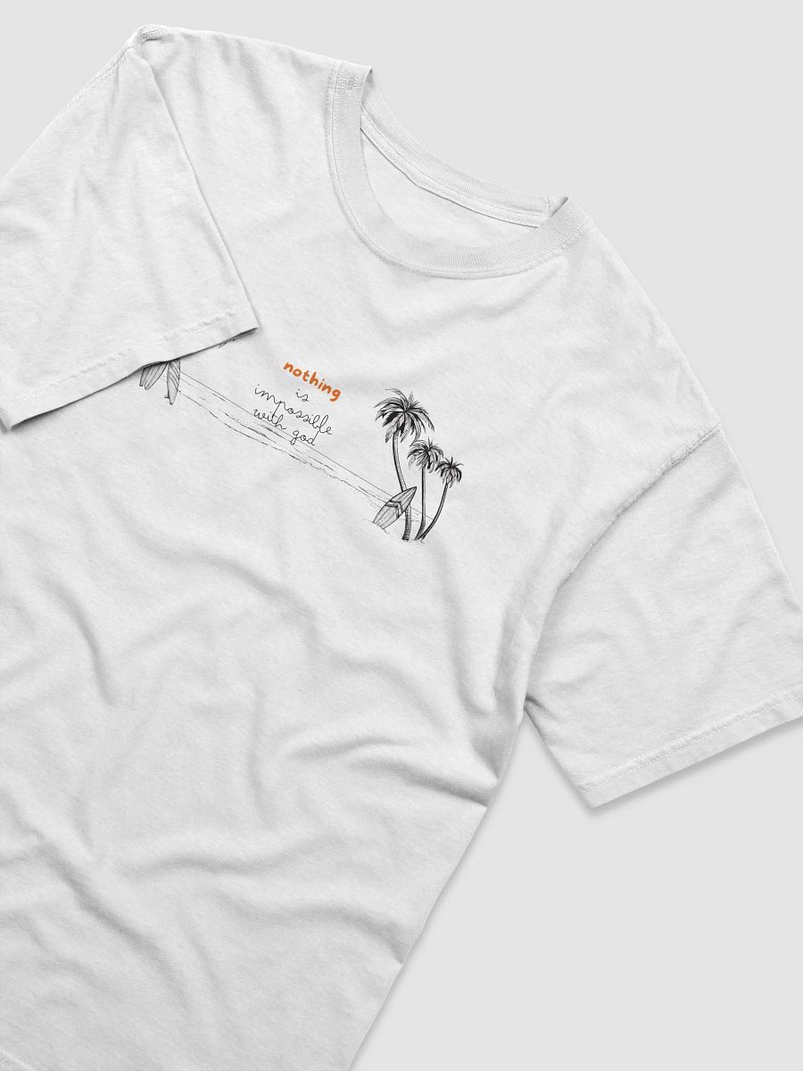"Nothing Is Impossible" Palm Tee product image (3)
