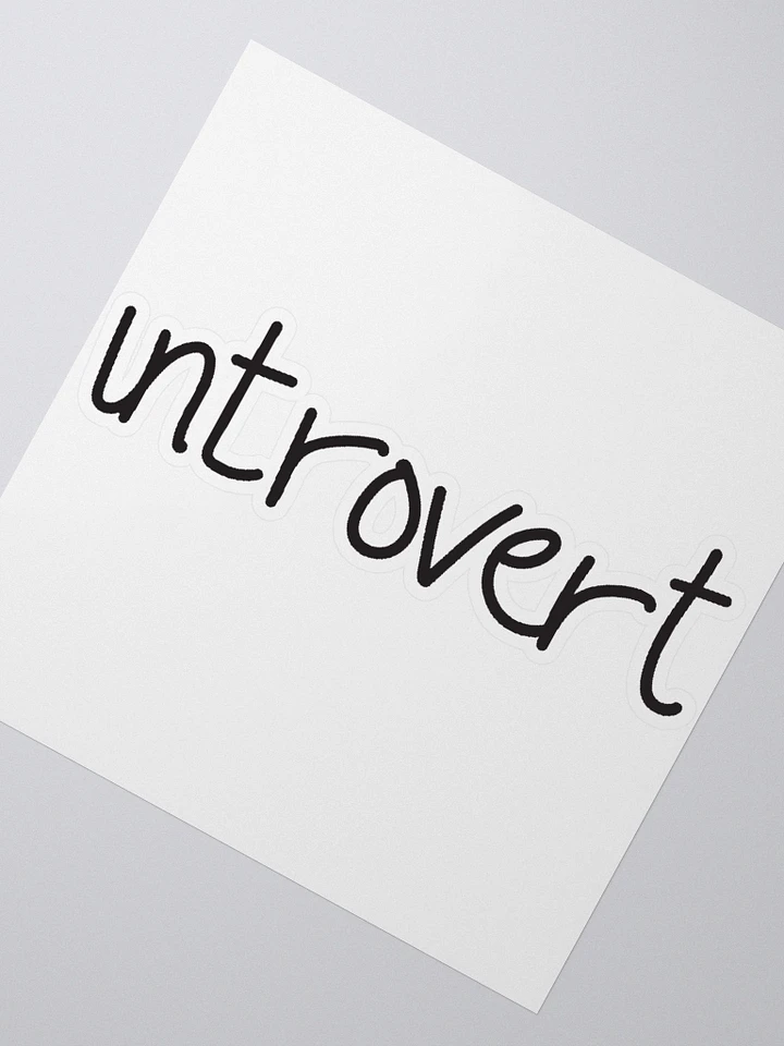 introvert sticker product image (2)