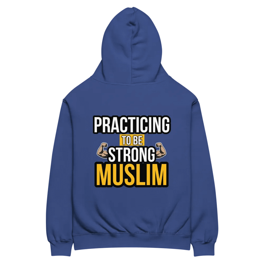 Strong Muslim Flex Oversized Hoodie product image (2)