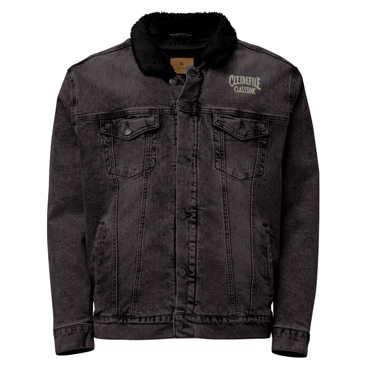 CEELDEFLE CLASSINIC Unisex Sherpa Denim Jacket product image (1)