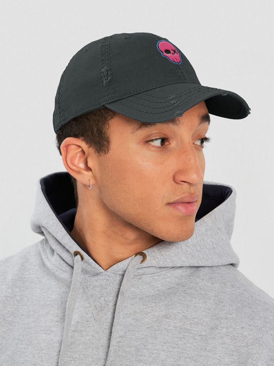 Skullz Distressed Dad Hat product image (4)