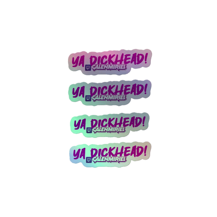 ya dickhead stickers product image (2)