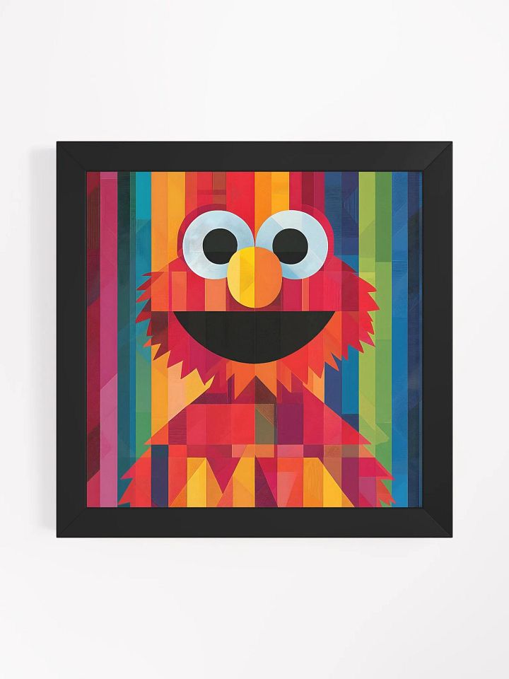 Elmo Sesame Framed Poster product image (3)