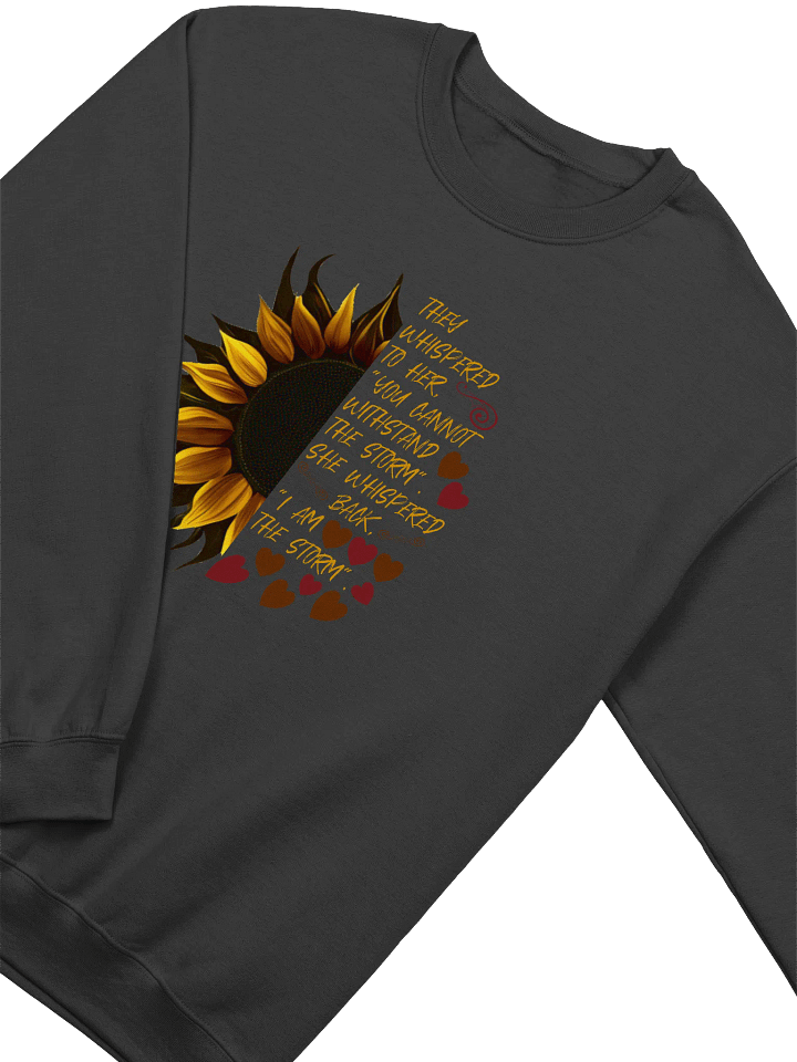 I Am the Storm Sunflower Crewneck product image (14)