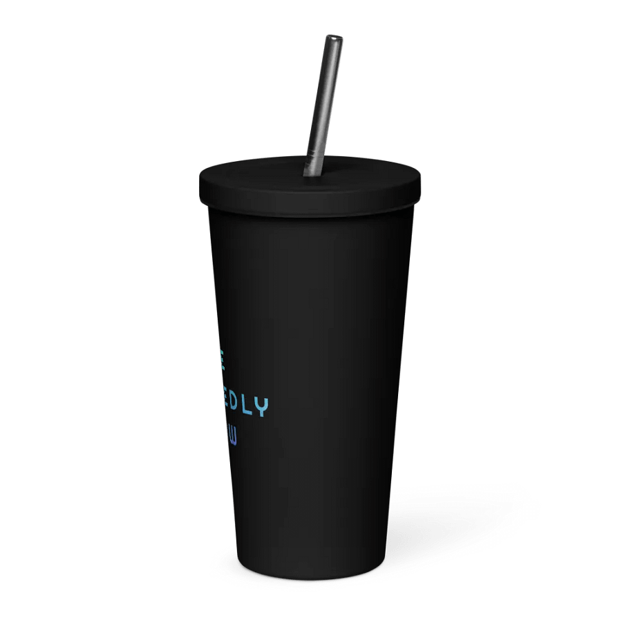 The Allegedly Show Black Matte Water Bottle product image (3)