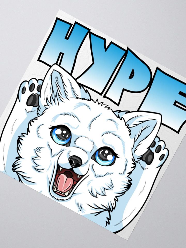 Hype Emote Sticker product image (5)