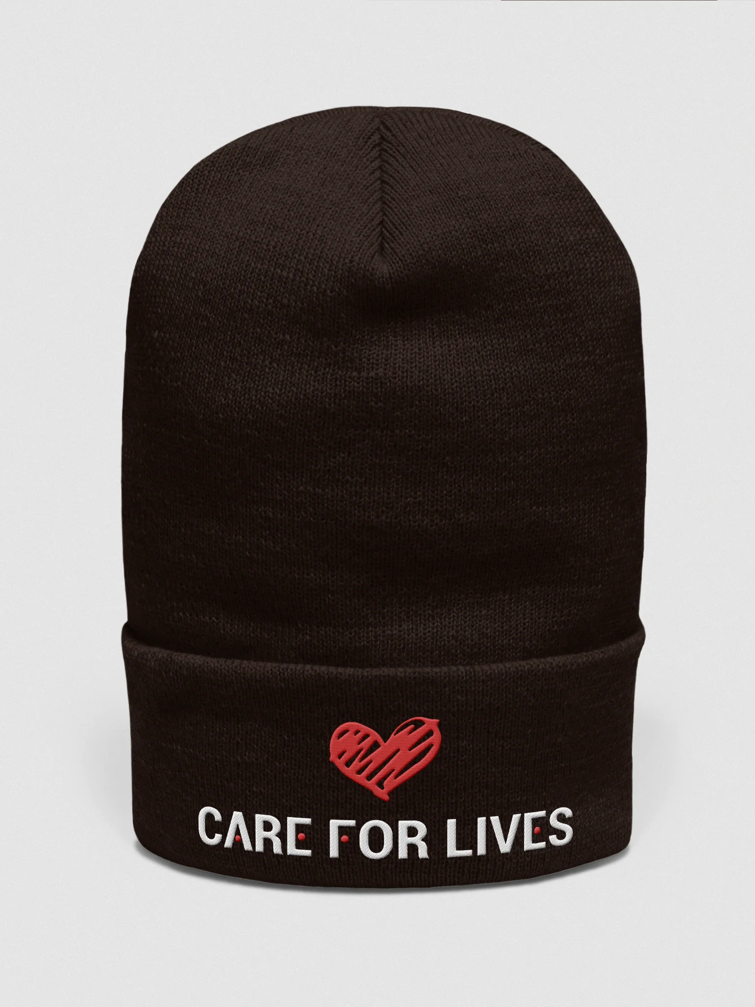 Care 4 Lives Cuffed Beanie product image (3)