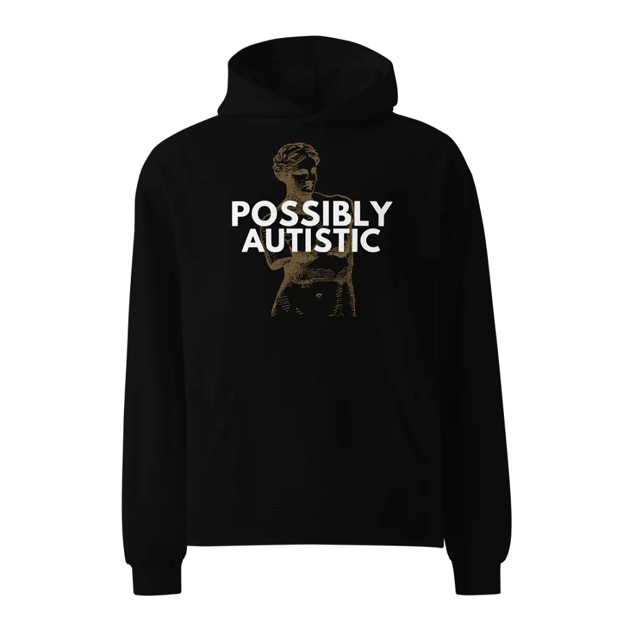 POSSIBLY AUTISTIC - OVERSIZED HOODIE product image (1)