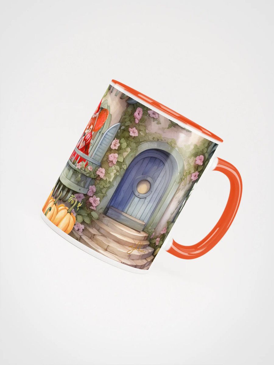 Four Seasons of Love: Autumn Serenade Mug | Fall Romance Ceramic Drinkware product image (4)
