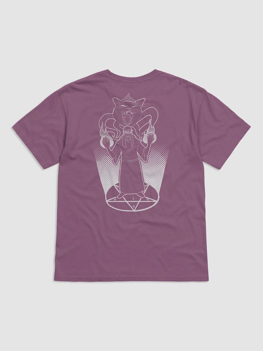 paintcultbuffet + kbthulu printed shirt (white on various) product image (2)