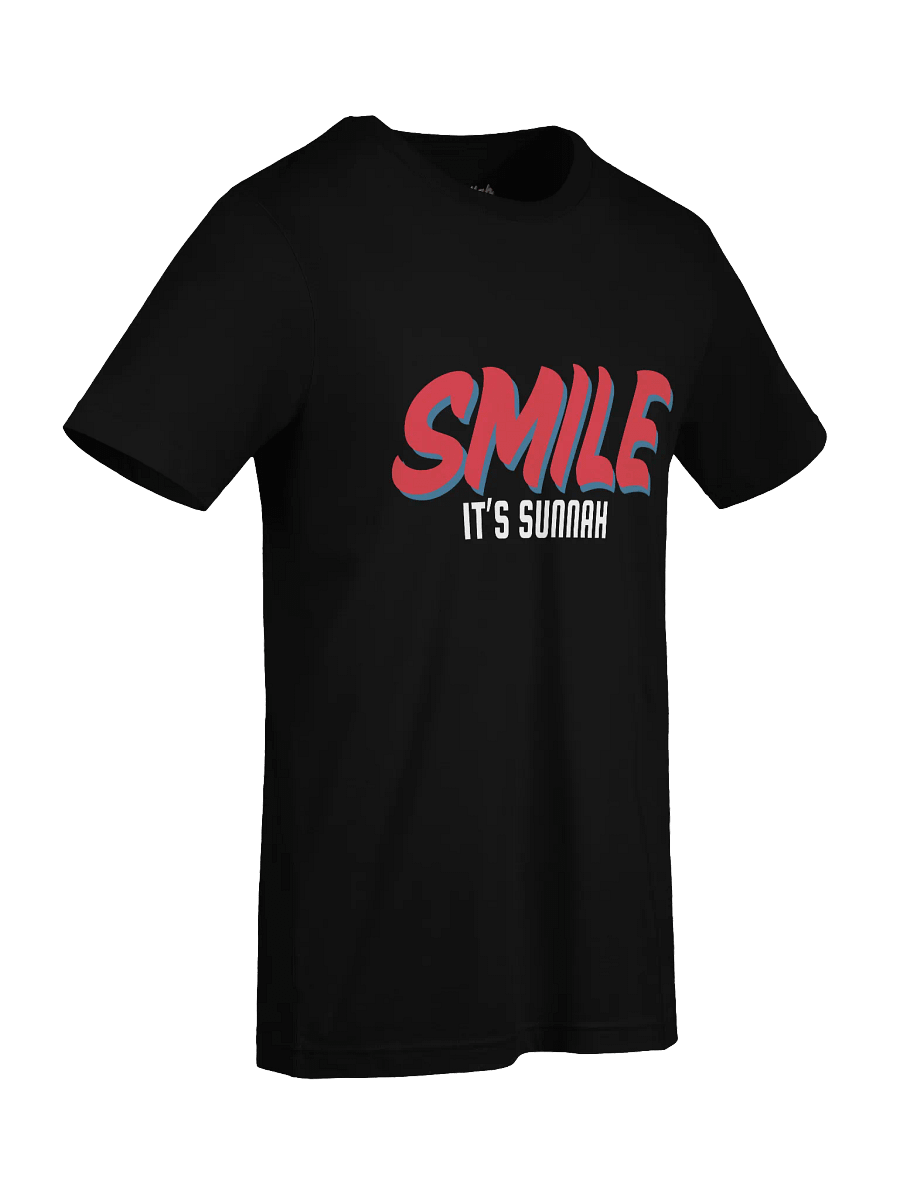 Dark "Smile It's Sunnah" T-Shirt in Vivid Red product image (3)