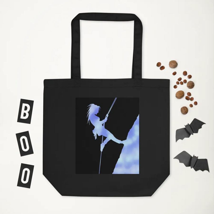climber girl blues tote bag product image (5)