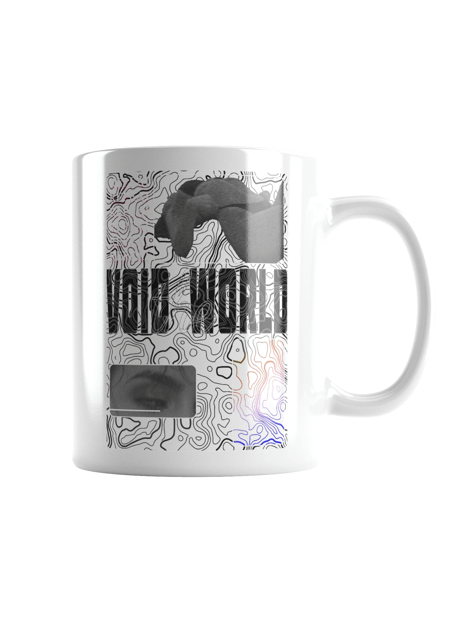 Shawty bruk she back n' bend over so, Void the World | Glossy White Mug product image (1)