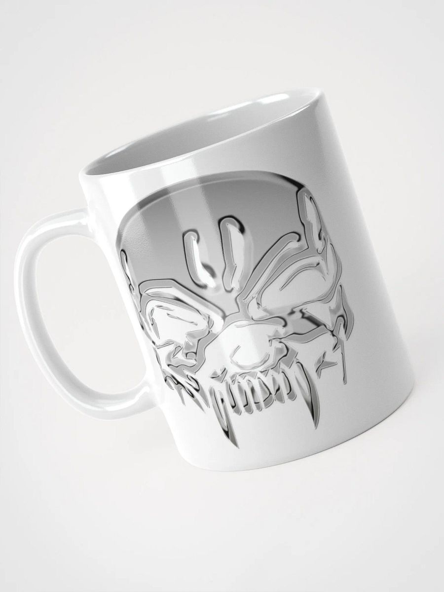 Zerschmedderä- Tasse chrom weiß product image (7)