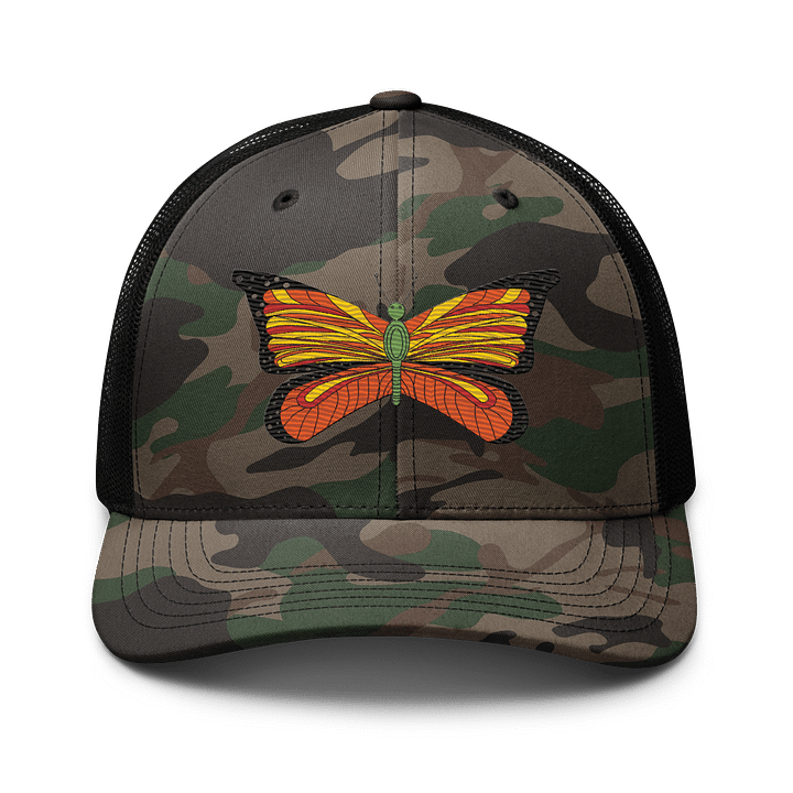 Vibrant Wings Camo Trucker Hat product image (1)