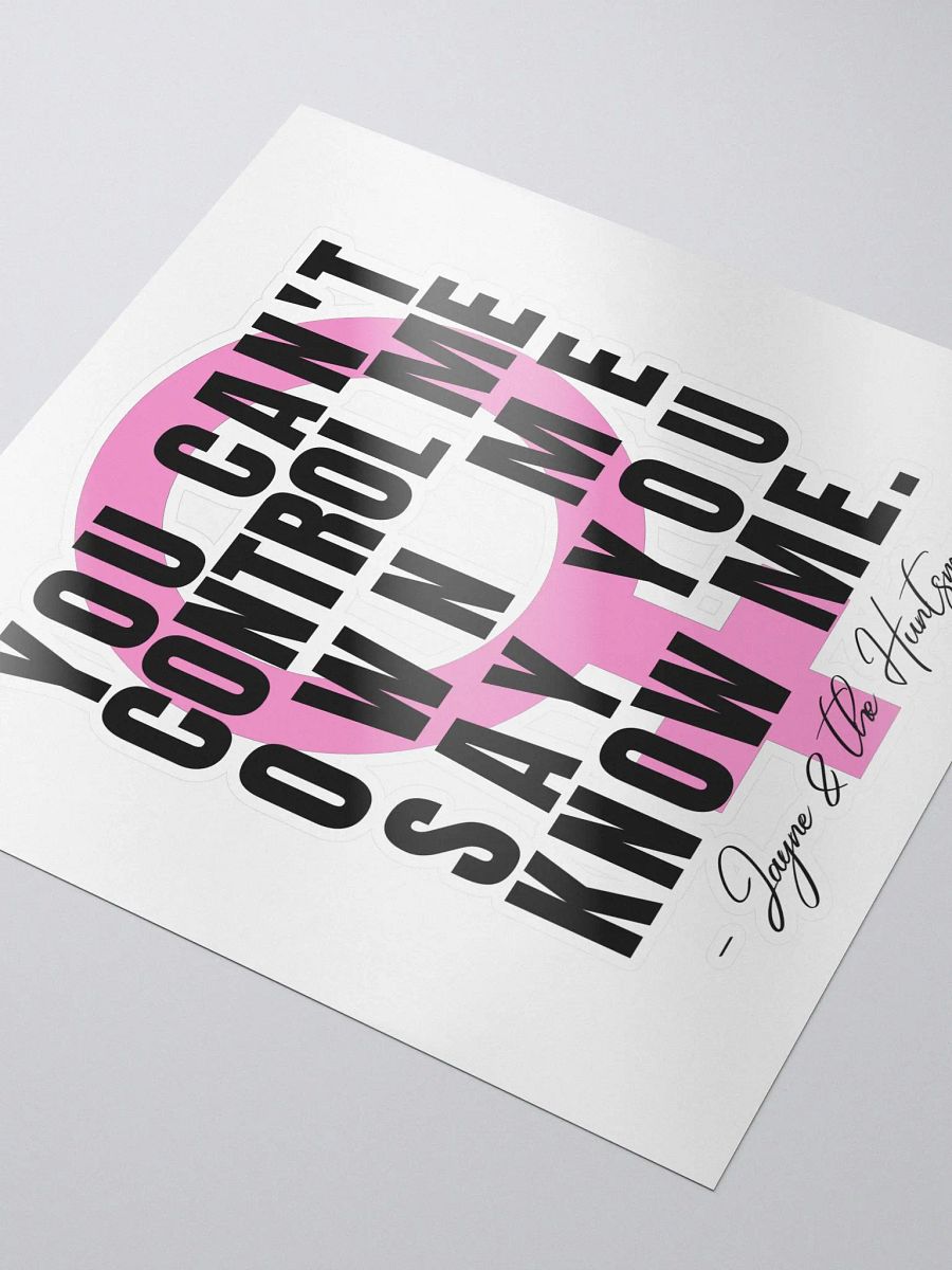 Smothering Me Sticker product image (3)