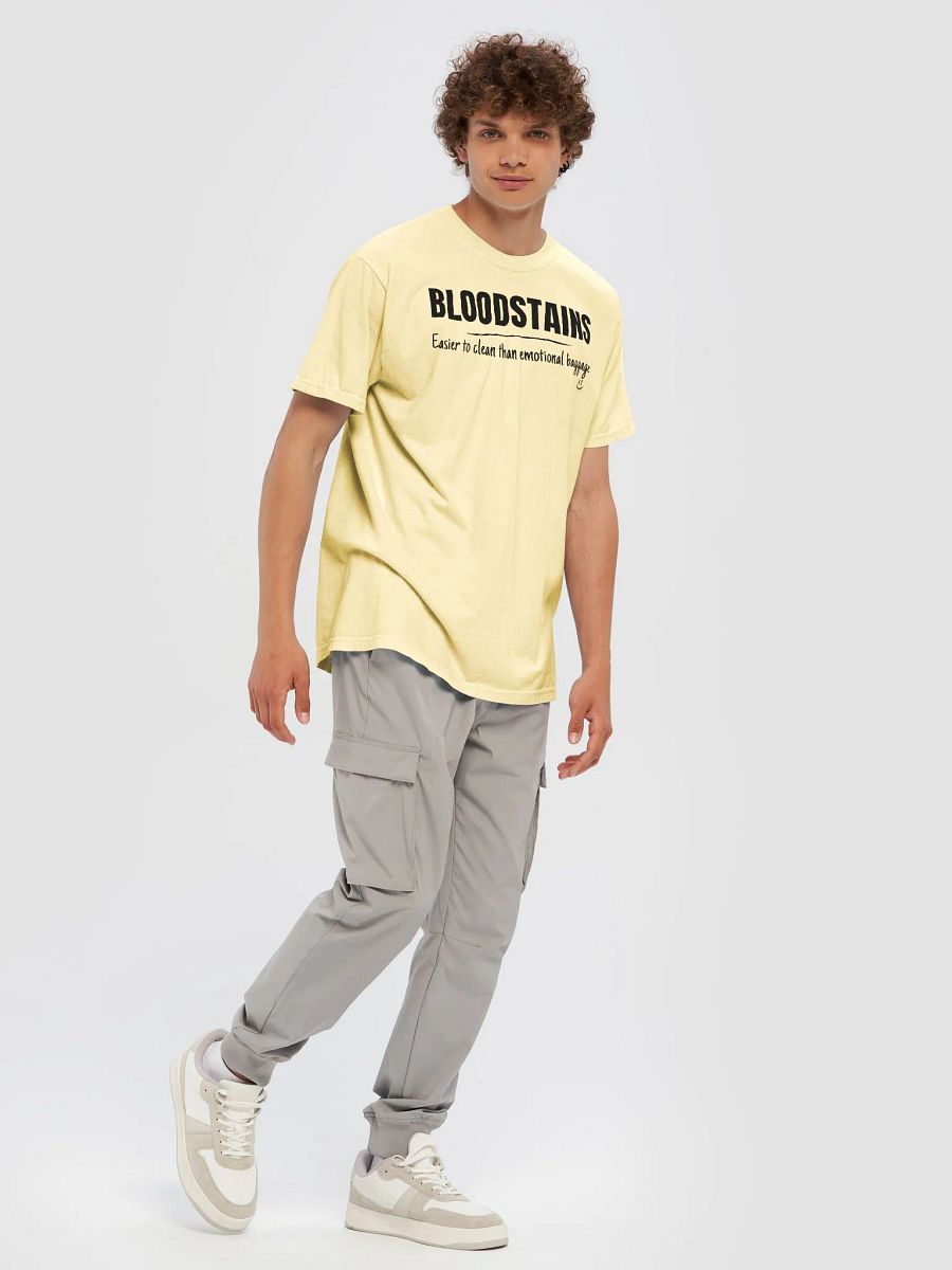 Bloodstains Easier to Clean than Emotional Baggage - Comfort Colors Tee product image (7)