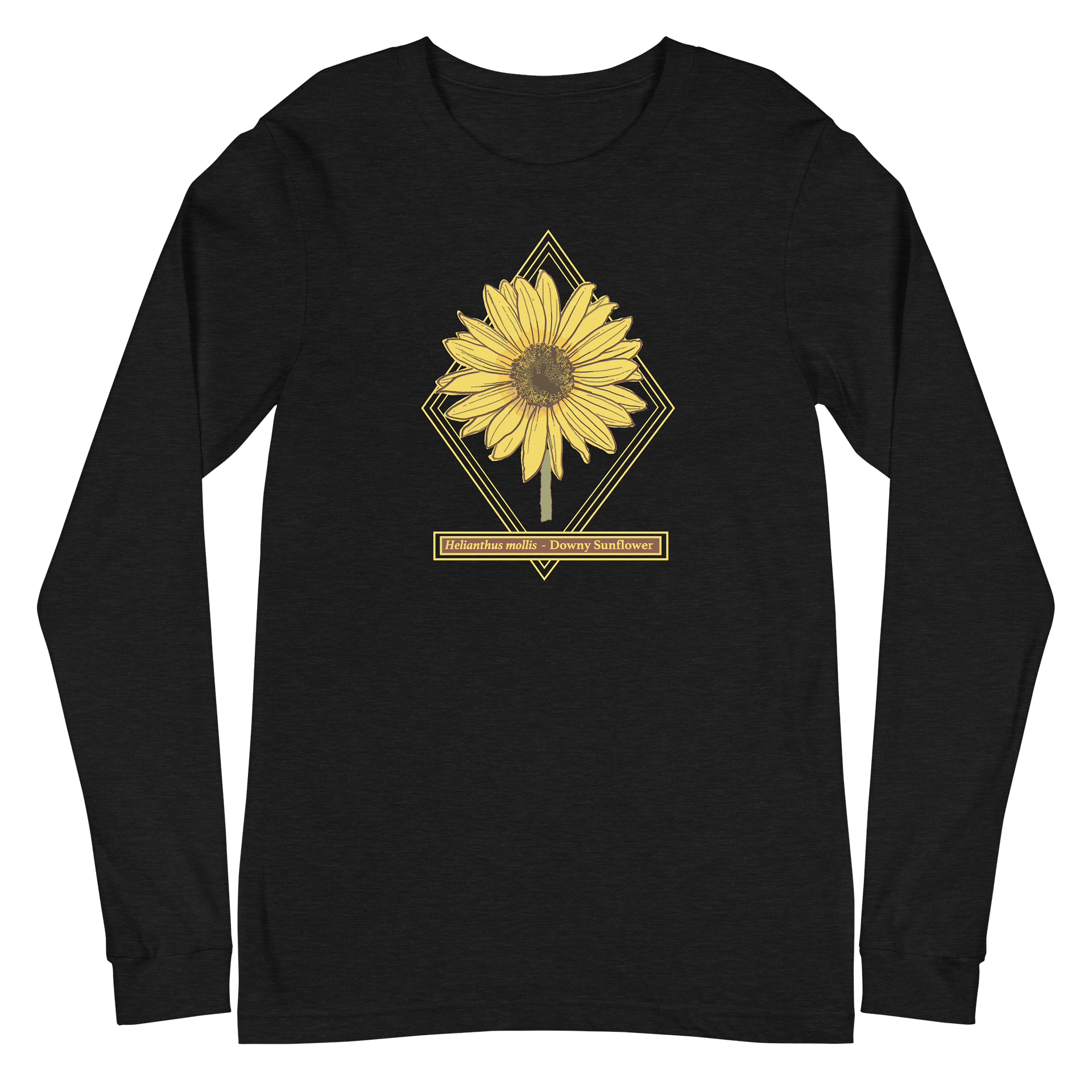 Helianthus Sunflower Unisex Supersoft Long Sleeve T-Shirt product image (3)